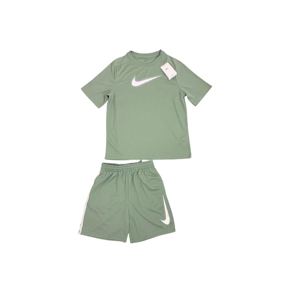 NWT Nike Athletic Dri-Fit 2 Piece Matching Set Mint Green Youth L/XL